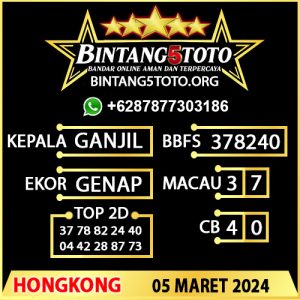 Prediksi Bintang5 Hongkong