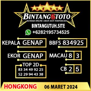 Rumus Bintang5 Hongkong