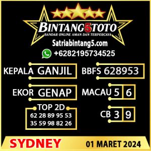 Prediksi Bintang5 Sydney