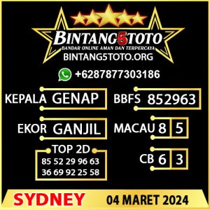 Rumus Bintang5 Sydney